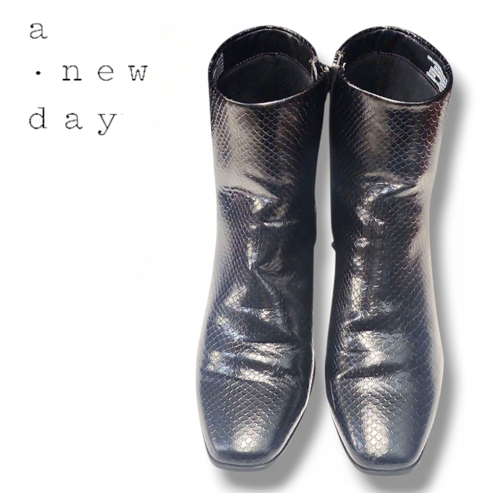 A New Day Sleek Black Footwear